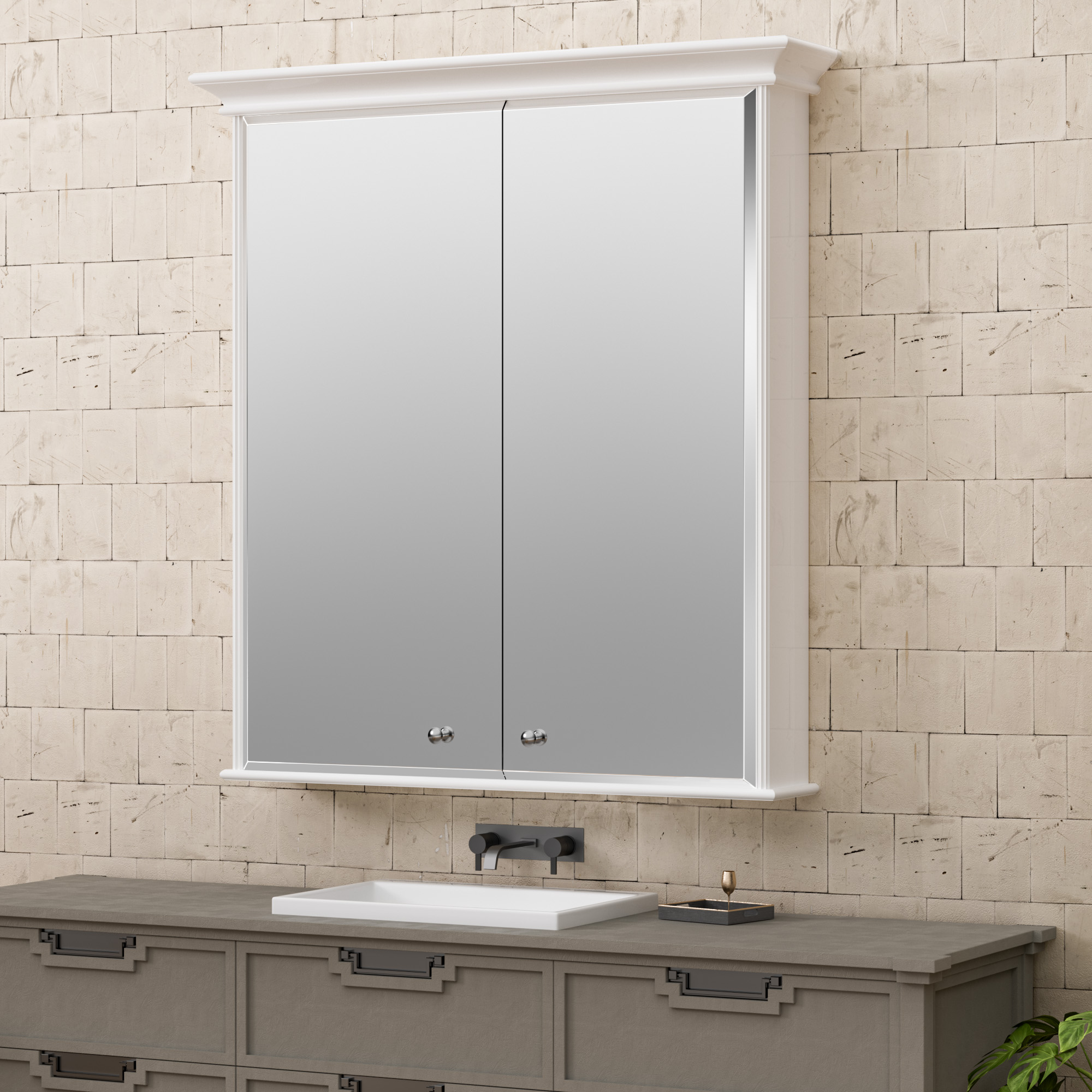 Double Door Surface Cabinet